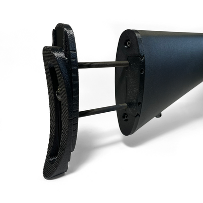 Adjustable rifle buttplate compatible with Savage MK I MK II and Model 93 composite stocks